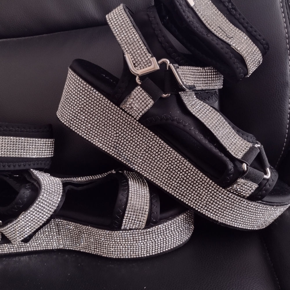 Azalea Wang bling sandals